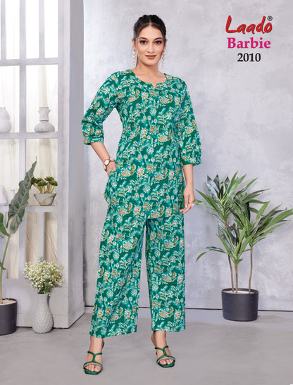 Barbie Vol 2 Laado Mul Cotton Co Ord Set Manufacturer Gujarat