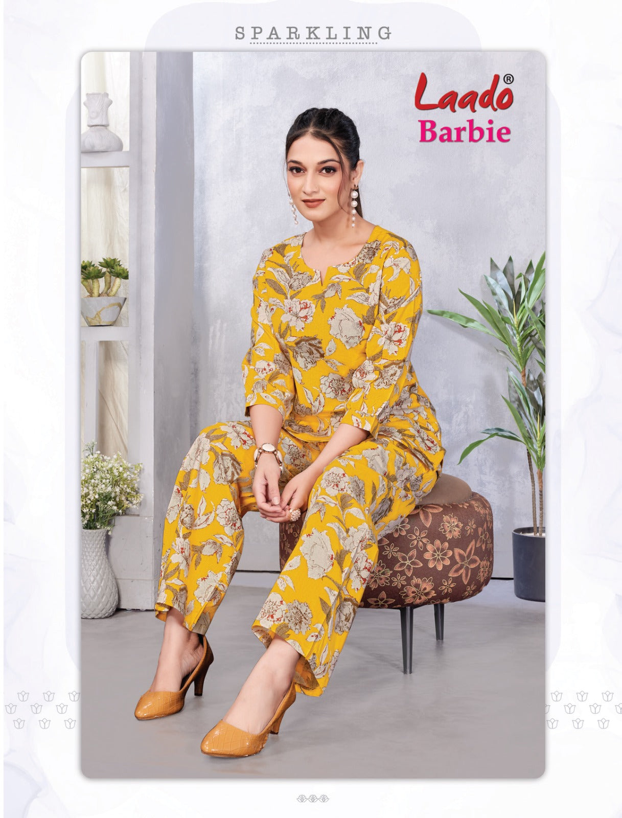 Barbie Vol 2 Laado Mul Cotton Co Ord Set Manufacturer Gujarat