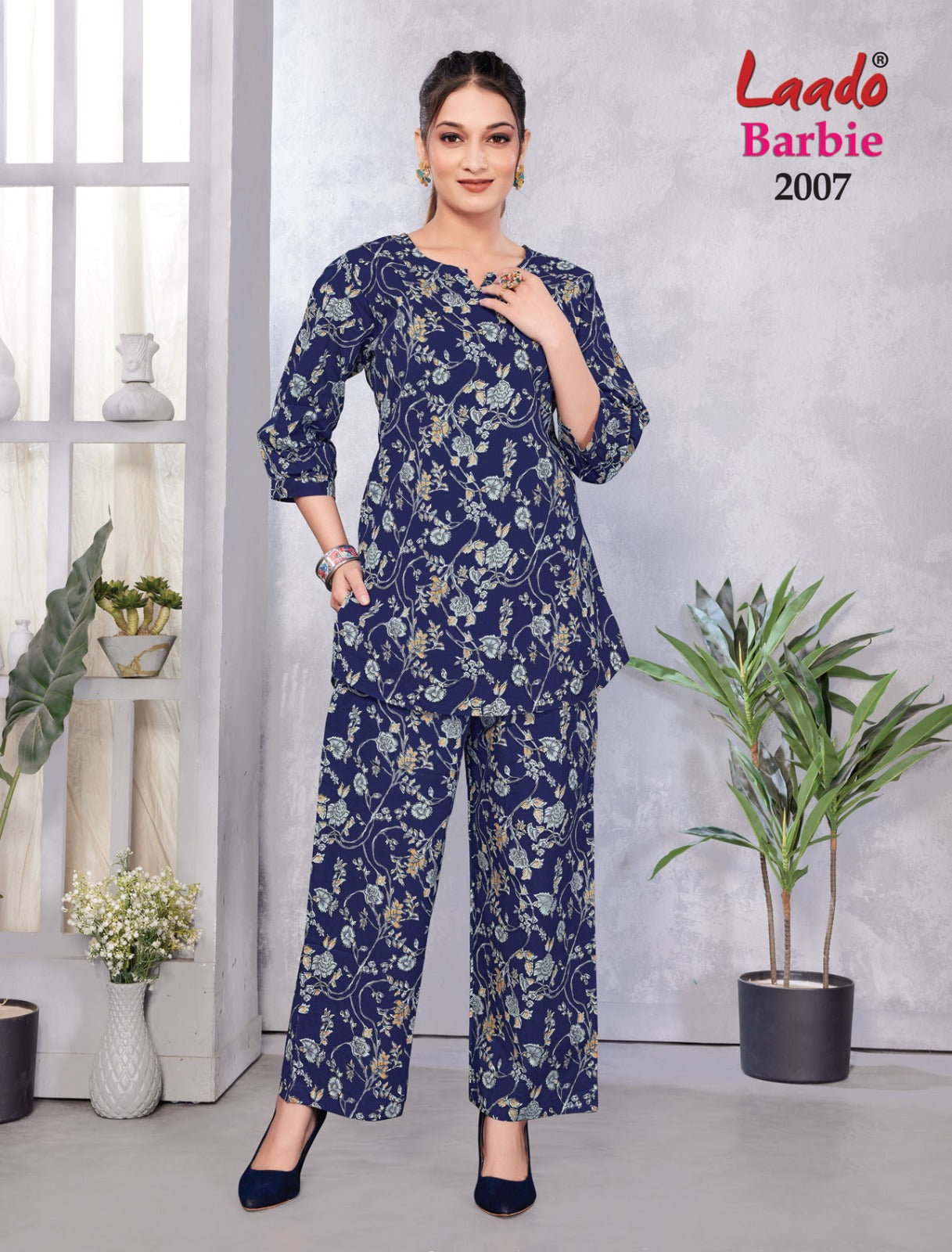 Barbie Vol 2 Laado Mul Cotton Co Ord Set Manufacturer Gujarat