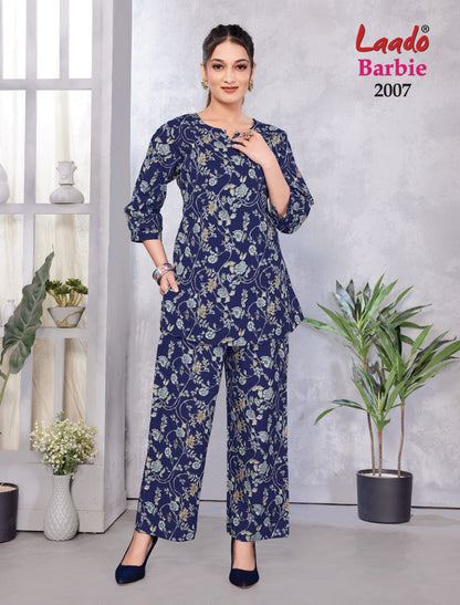 Barbie Vol 2 Laado Mul Cotton Co Ord Set Manufacturer Gujarat