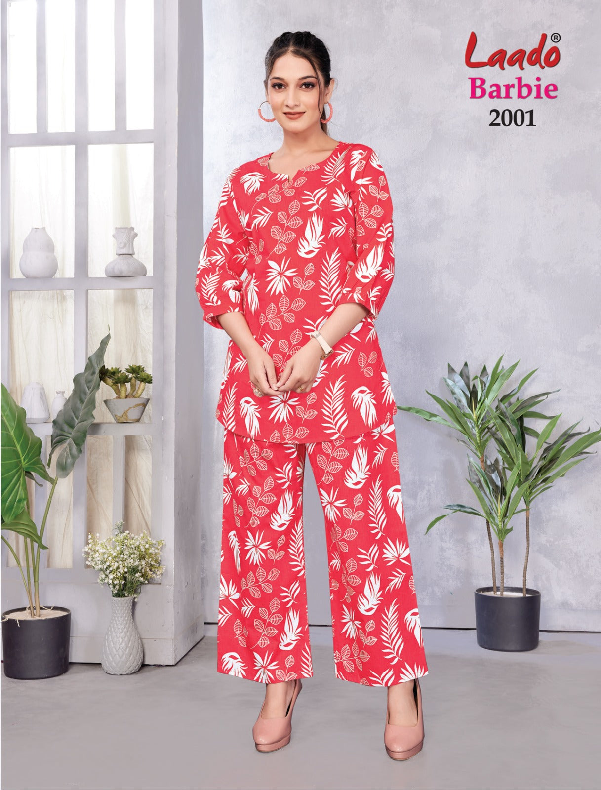 Barbie Vol 2 Laado Mul Cotton Co Ord Set Manufacturer Gujarat