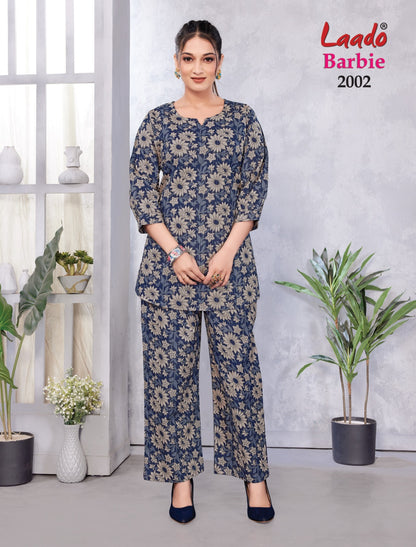 Barbie Vol 2 Laado Mul Cotton Co Ord Set Manufacturer Gujarat