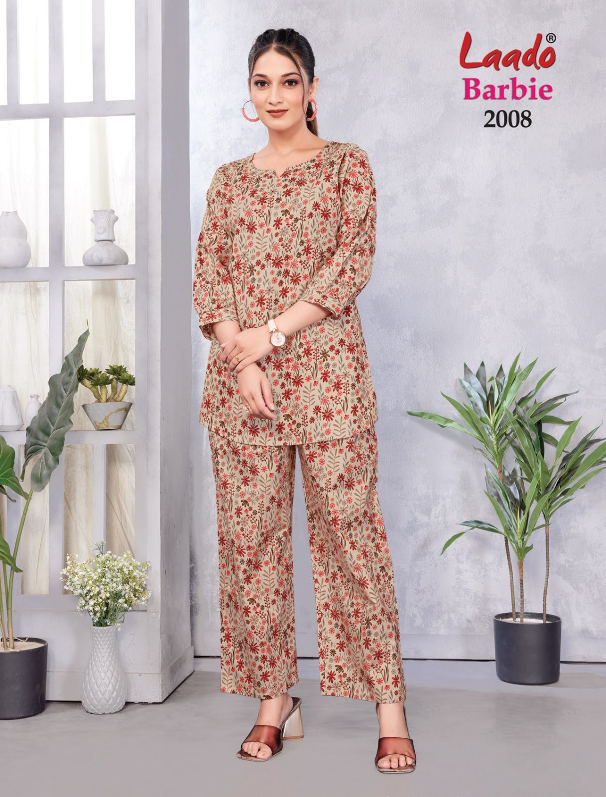 Barbie Vol 2 Laado Mul Cotton Co Ord Set Manufacturer Gujarat