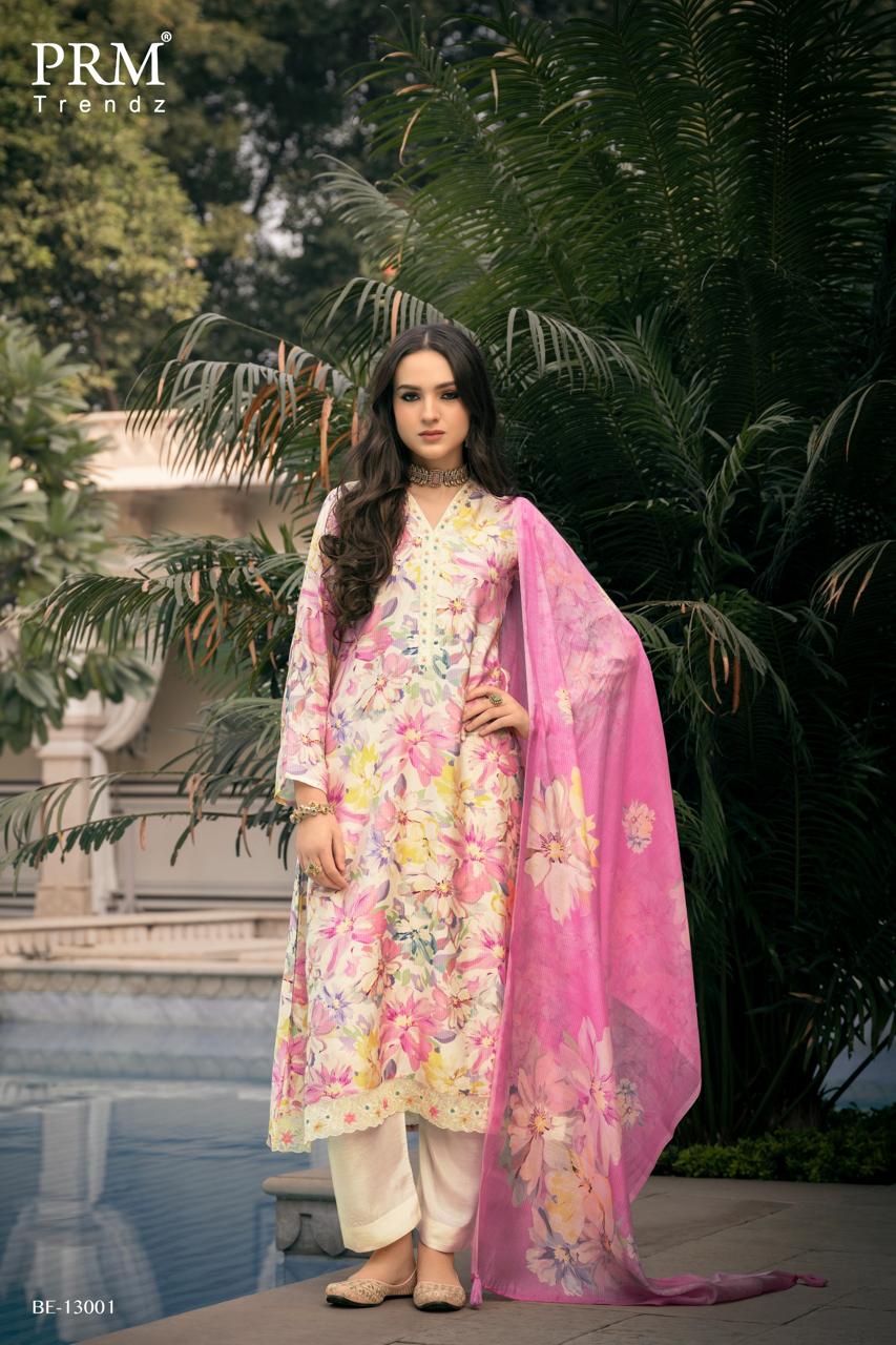 Bareeha Vol 2 Prm Trendz Lawn Cotton Pant Style Suits Exporter Gujarat