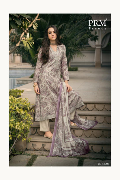 Bareeha Vol 2 Prm Trendz Lawn Cotton Pant Style Suits Exporter Gujarat