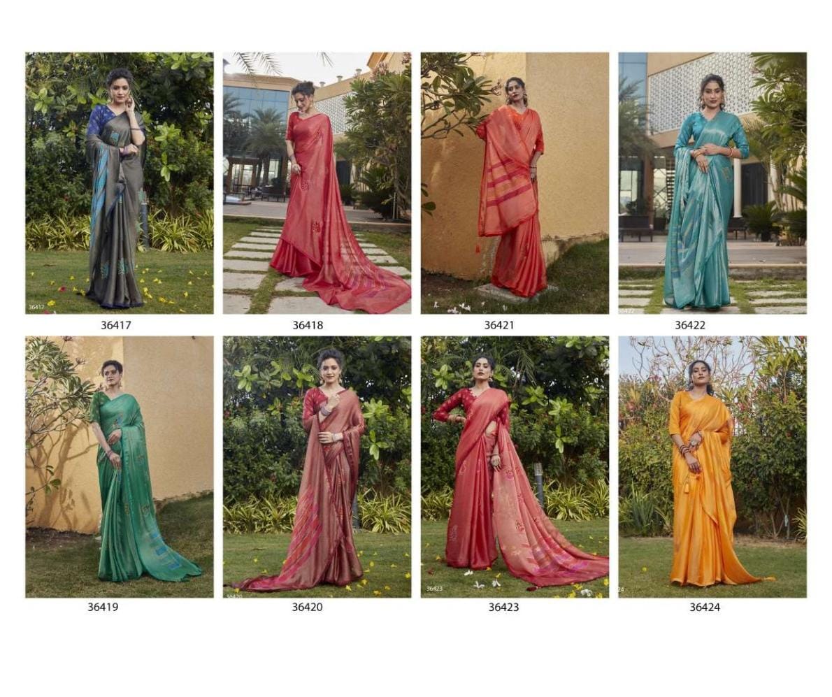 Bargad Vol 3 Vallabhi Prints Brasso Sarees