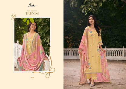 Barikiyan Jay Vijay Shai Mal Chanderi Pant Style Suits Wholesale Rate