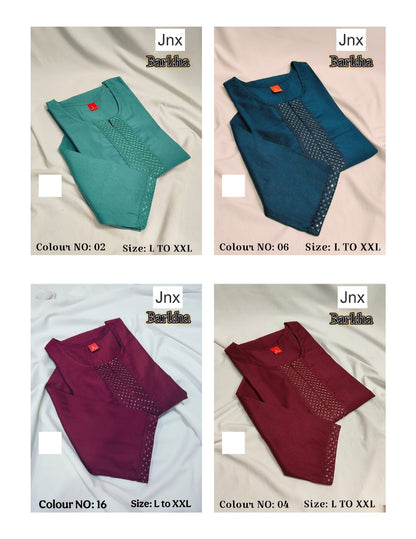 Barkha Jnx Gadwal Plus Size Kurtis Exporter