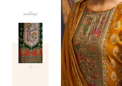 Barkha Mumtaz Arts Pure Viscose Karachi Salwar Suits Wholesale Price