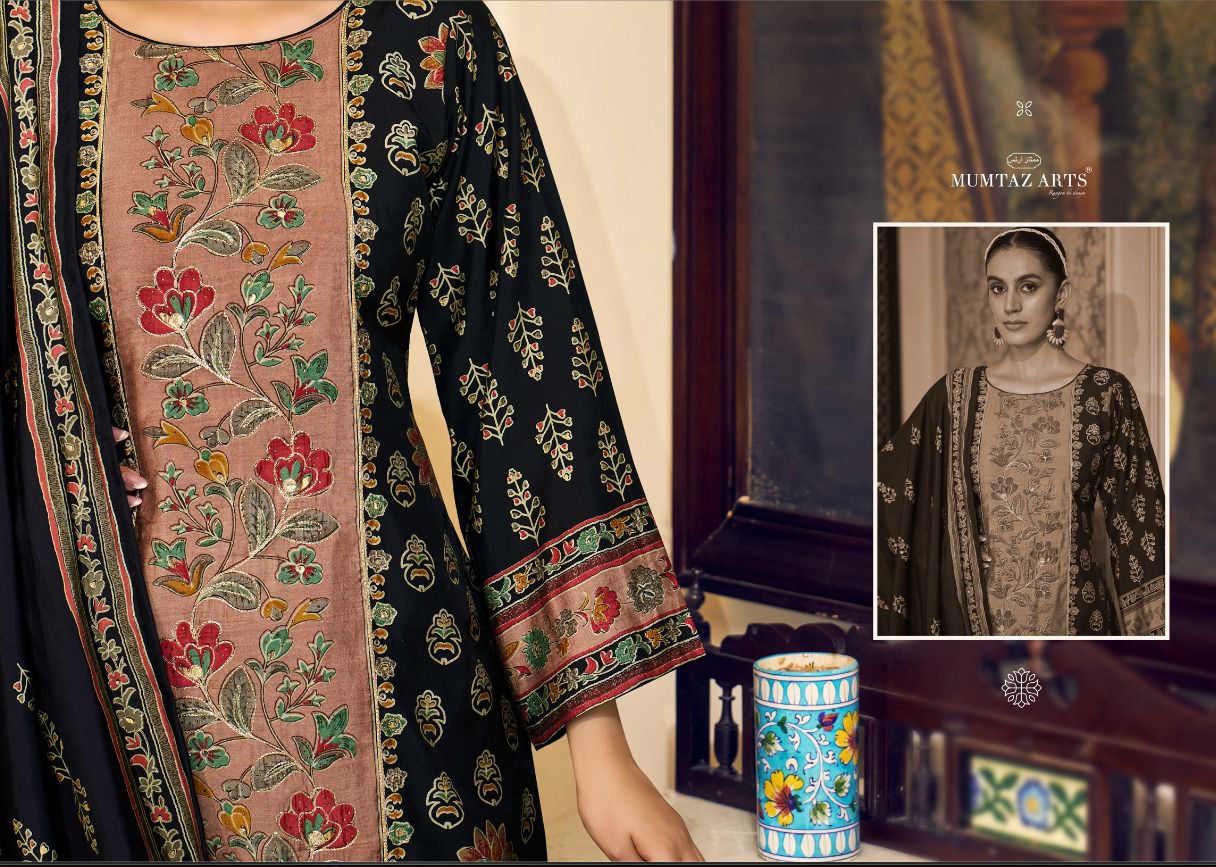 Barkha Mumtaz Arts Pure Viscose Karachi Salwar Suits Wholesale Price