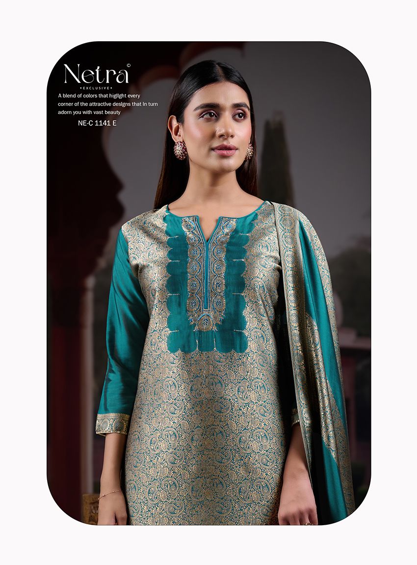 Barkha Netra Premium Viscose Pant Style Suits Supplier India