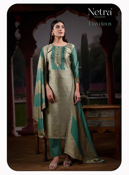 Barkha Netra Premium Viscose Pant Style Suits Supplier India