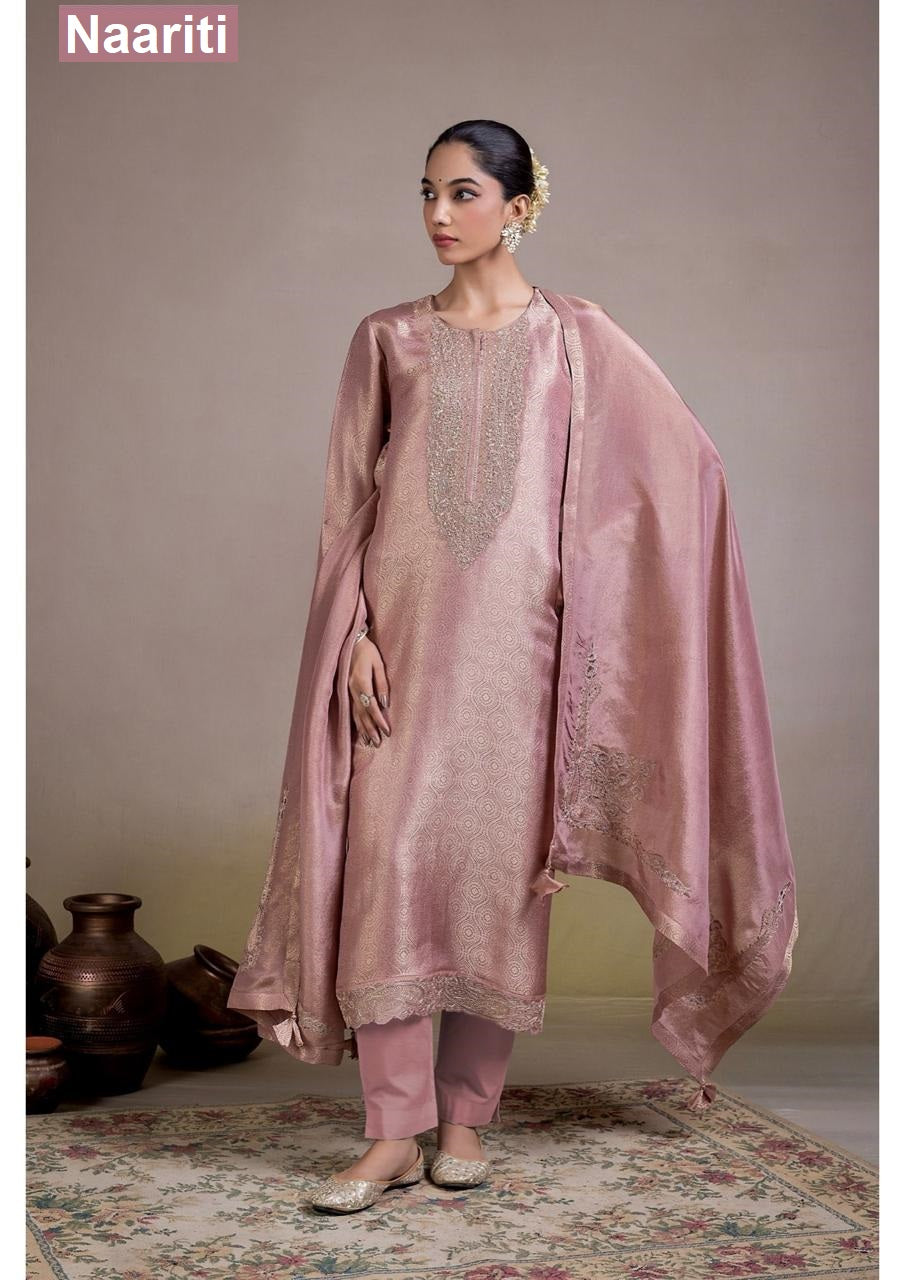 Baroon 2791 Naariti Ziraf Silk Pant Style Suits Wholesale Price