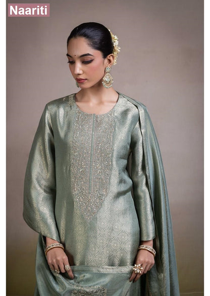 Baroon 2791 Naariti Ziraf Silk Pant Style Suits Wholesale Price