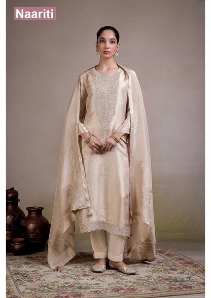 Baroon 2791 Naariti Ziraf Silk Pant Style Suits Wholesale Price