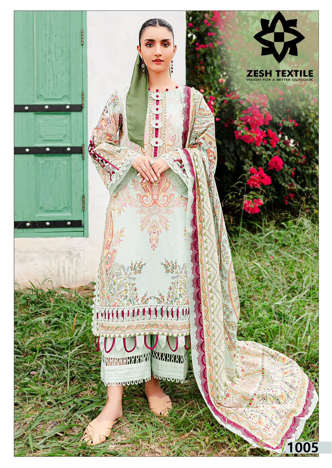 Baroque Gul Ahmed Zesh Textile Karachi Salwar Suits Wholesaler Ahmedabad