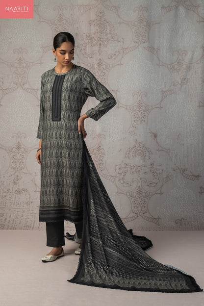 Barq Naariti Pashmina Suits Wholesaler