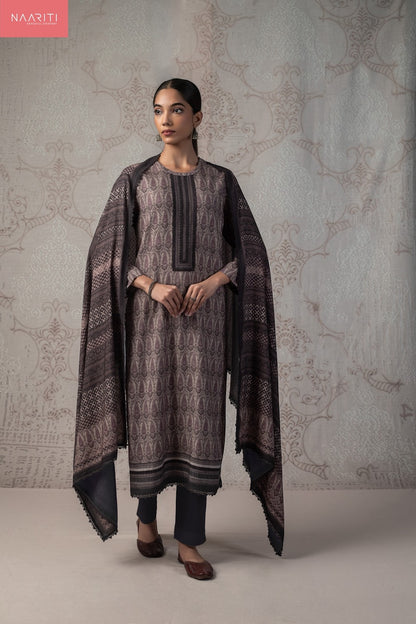 Barq Naariti Pashmina Suits Wholesaler