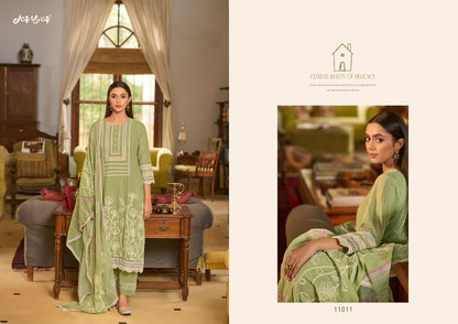 Basera Jay Vijay Mal Cotton Pant Style Suits Wholesaler