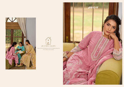 Basera Jay Vijay Mal Cotton Pant Style Suits Wholesaler