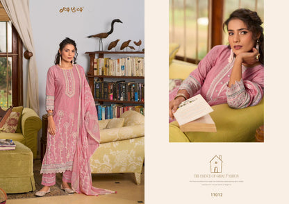Basera Jay Vijay Mal Cotton Pant Style Suits Wholesaler