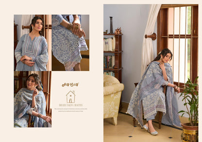 Basera Jay Vijay Mal Cotton Pant Style Suits Wholesaler
