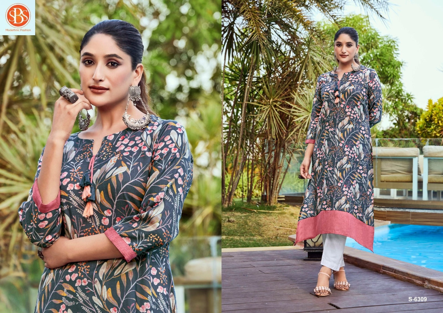 Basera Sbs Cotton Long Kurtis Manufacturer Ahmedabad