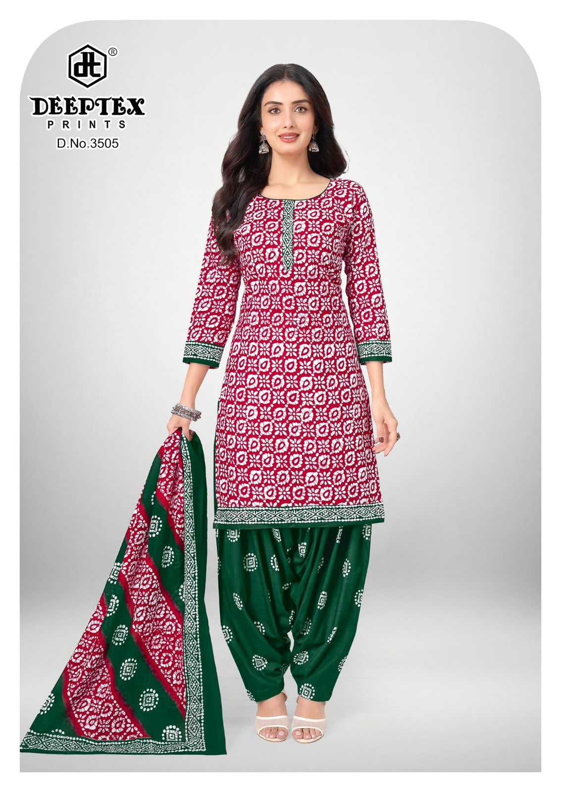 Batik Plus Vol 35 Deeptex Prints Cotton Dress Material Exporter Gujarat