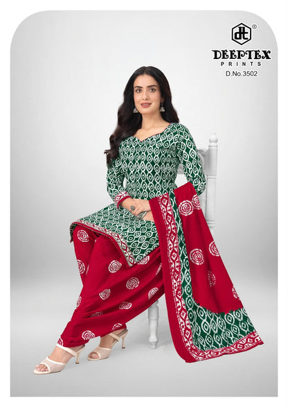 Batik Plus Vol 35 Deeptex Prints Cotton Dress Material Exporter Gujarat