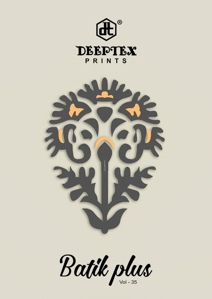 Batik Plus Vol 35 Deeptex Prints Cotton Dress Material Exporter Gujarat