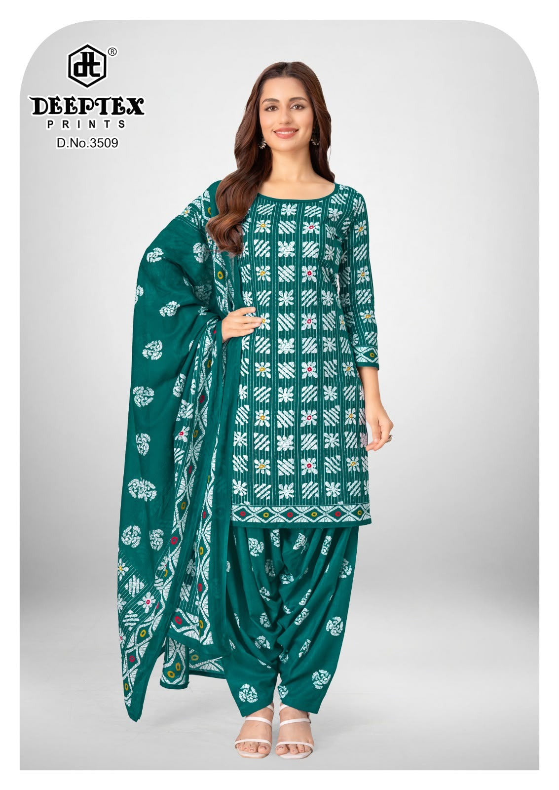 Batik Plus Vol 35 Deeptex Prints Cotton Dress Material Exporter Gujarat