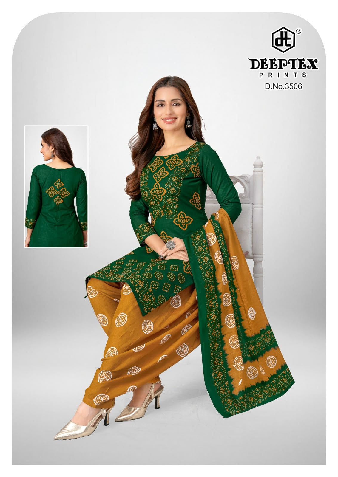 Batik Plus Vol 35 Deeptex Prints Cotton Dress Material Exporter Gujarat