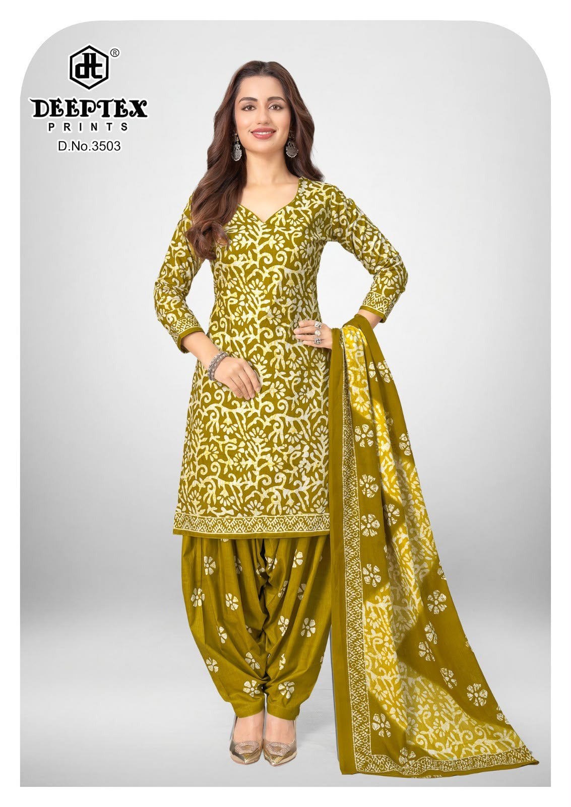 Batik Plus Vol 35 Deeptex Prints Cotton Dress Material Exporter Gujarat