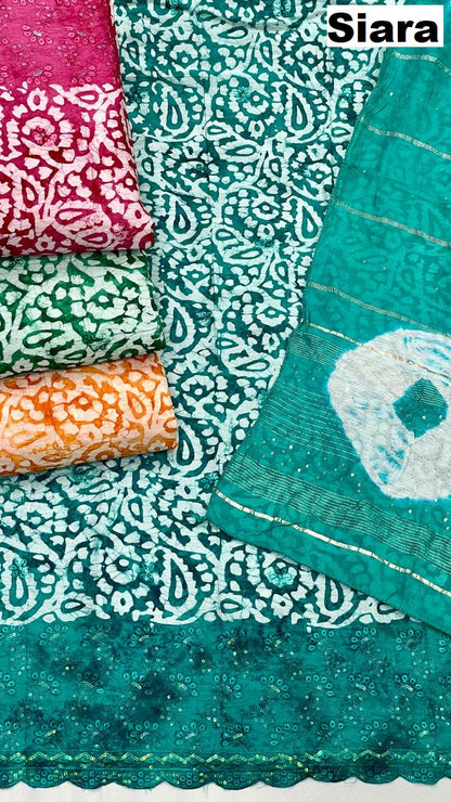 Batik 14 Siara Modal Salwar Suits Manufacturer Ahmedabad