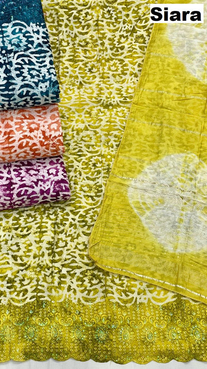 Batik 14 Siara Modal Salwar Suits Manufacturer Ahmedabad