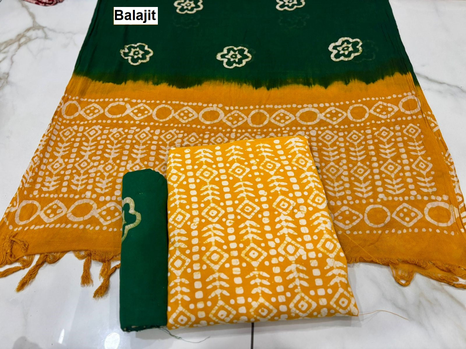 Batik Concept 0708 Balajit Heavy Rayon Salwar Suits Manufacturer Gujarat