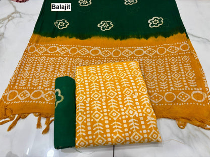 Batik Concept 0708 Balajit Heavy Rayon Salwar Suits Manufacturer Gujarat