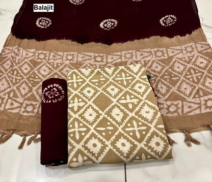 Batik Concept 0708 Balajit Heavy Rayon Salwar Suits Manufacturer Gujarat