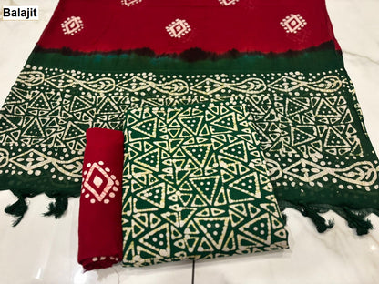 Batik Concept 0708 Balajit Heavy Rayon Salwar Suits Manufacturer Gujarat