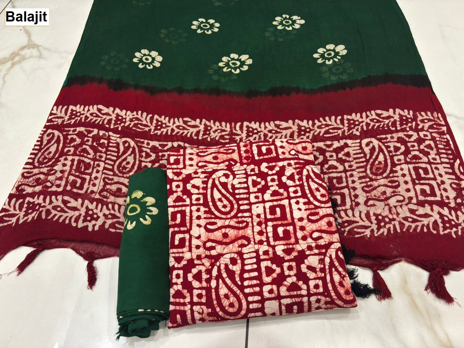 Batik Concept 0708 Balajit Heavy Rayon Salwar Suits Manufacturer Gujarat