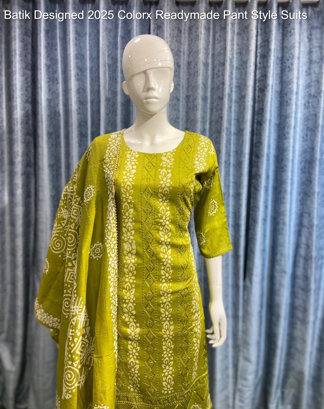 Batik Designed 2025 Colorx Chanderi Silk Readymade Pant Style Suits Supplier Gujarat