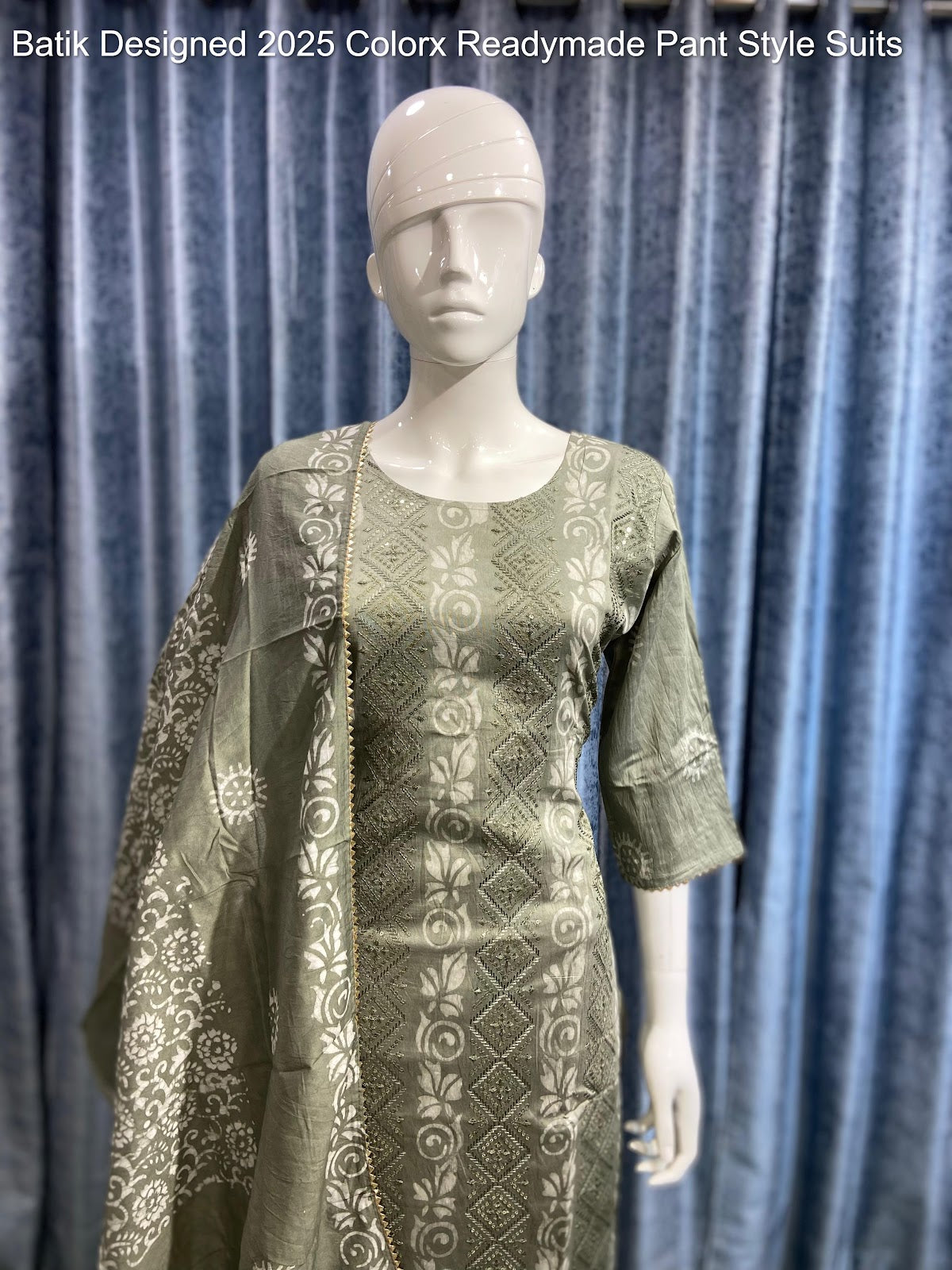 Batik Designed 2025 Colorx Chanderi Silk Readymade Pant Style Suits Supplier Gujarat