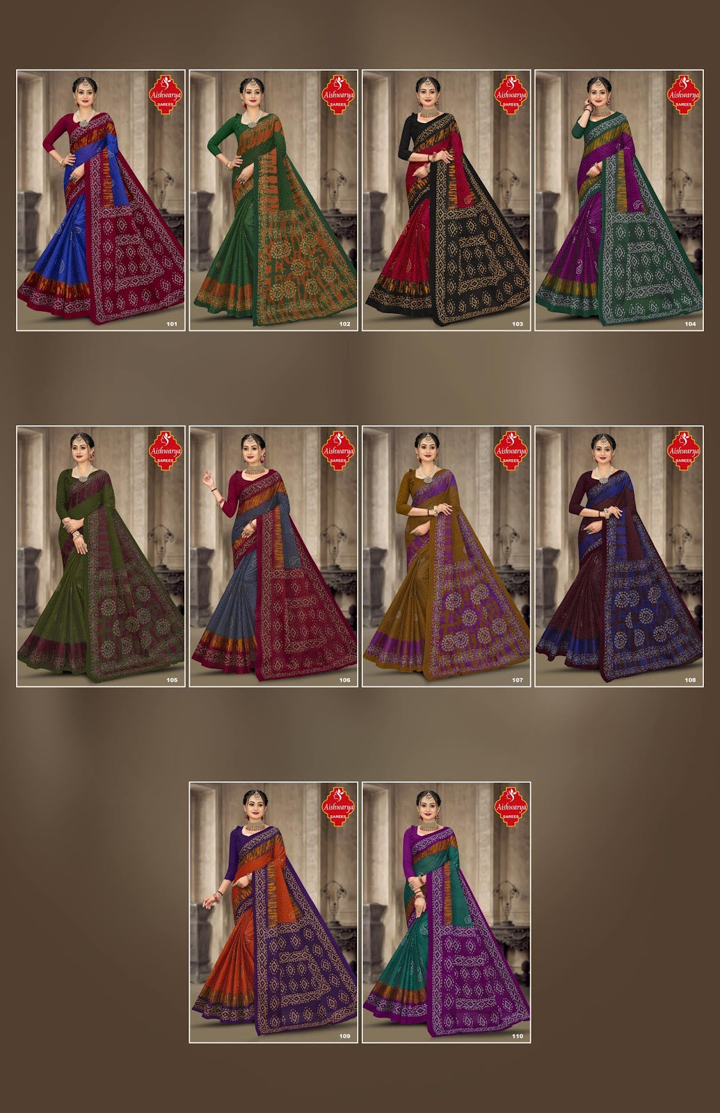 Batik Masleen Aishwarya Cotton Sarees Manufacturer Gujarat