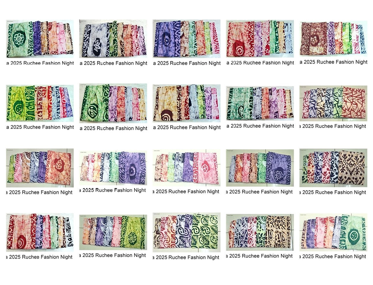 Batik Megya 2025 Ruchee Fashion Night Gowns Exporter