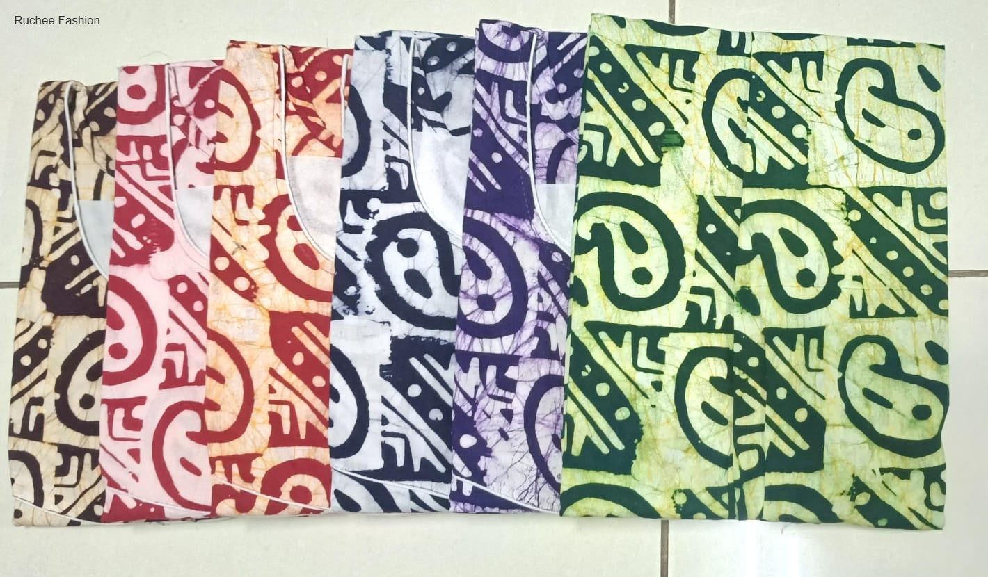 बाटिक मेग्या 2025 रुची फैशन नाइट गाउन निर्यातक