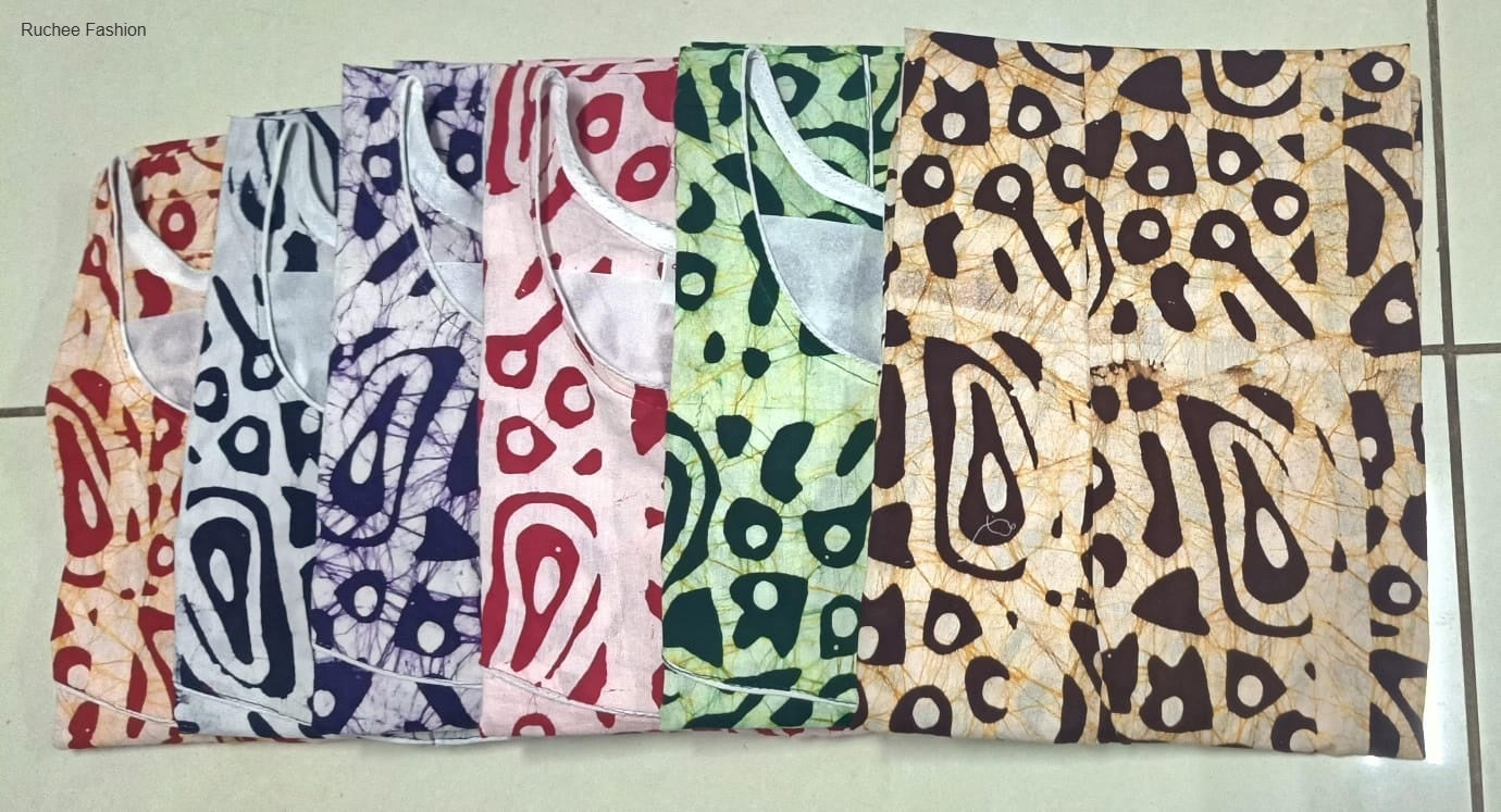 बाटिक मेग्या 2025 रुची फैशन नाइट गाउन निर्यातक