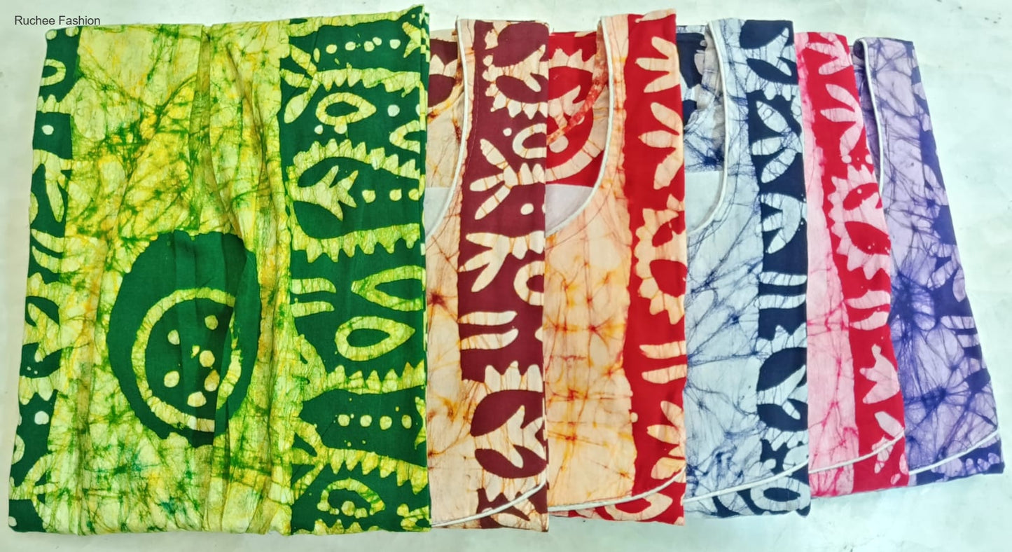 बाटिक मेग्या 2025 रुची फैशन नाइट गाउन निर्यातक