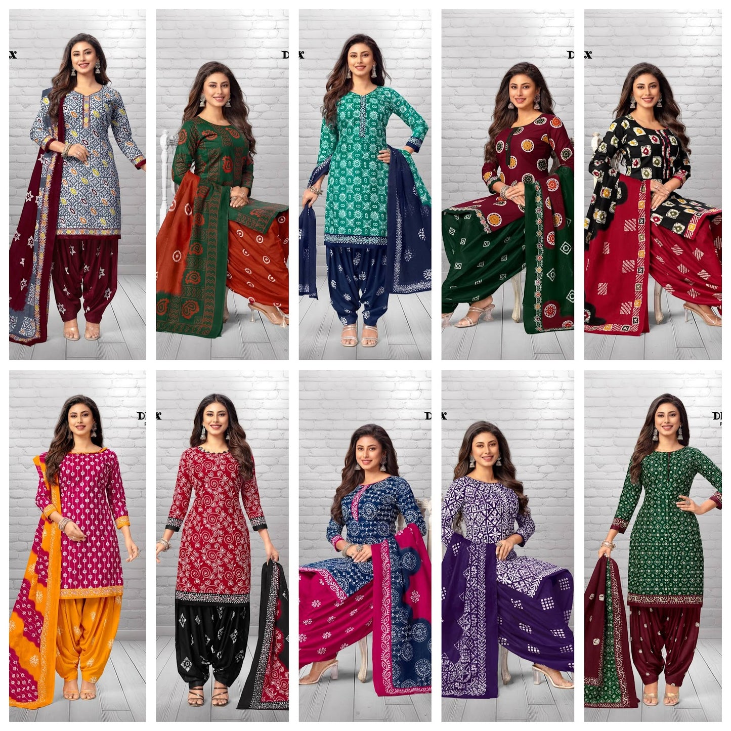 Batik Plus Vol 28 Deeptex Prints Cotton Dress Material Wholesaler India