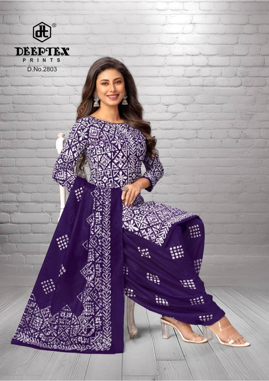 Batik Plus Vol 28 Deeptex Prints Cotton Dress Material Wholesaler India