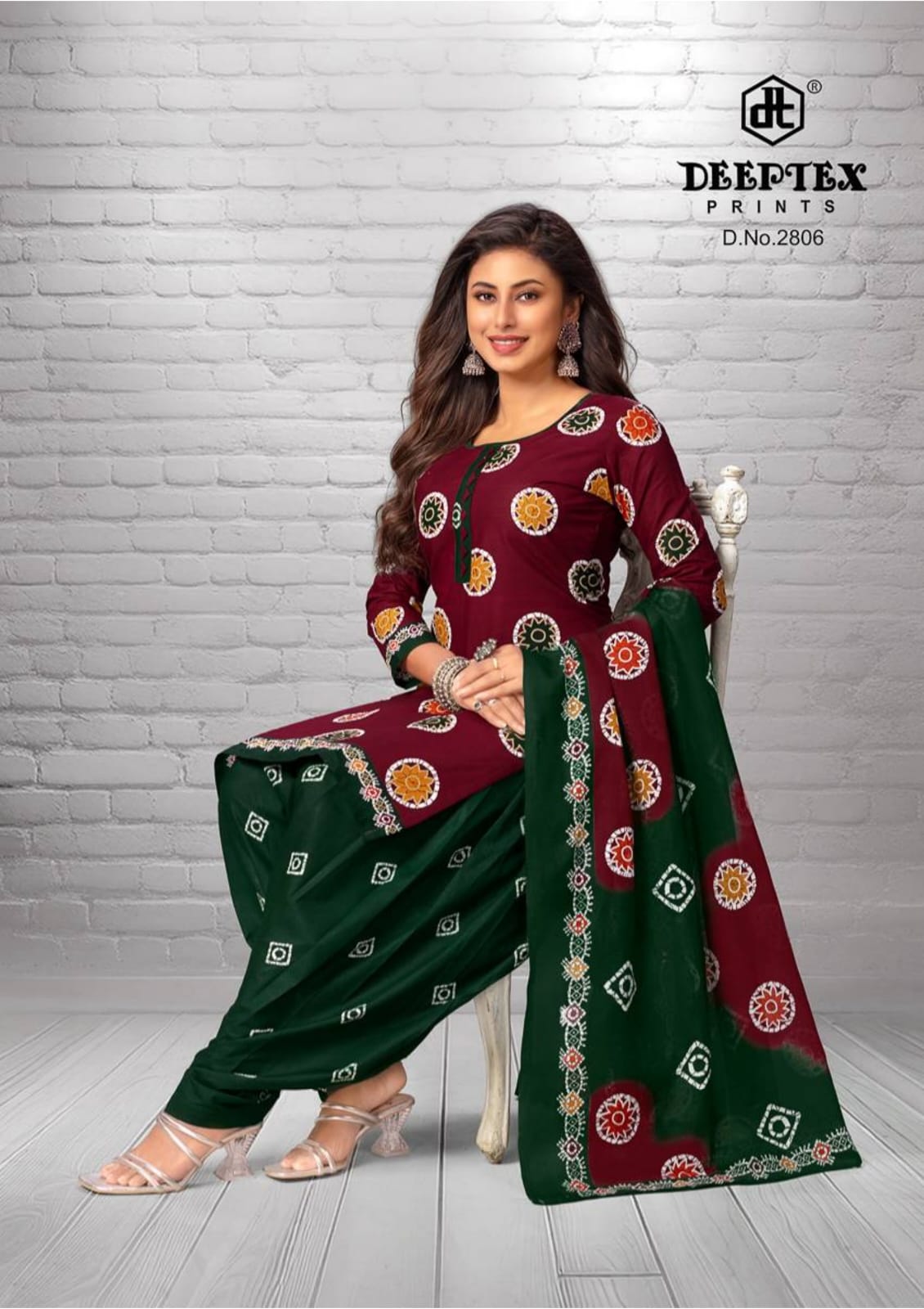 Batik Plus Vol 28 Deeptex Prints Cotton Dress Material Wholesaler India